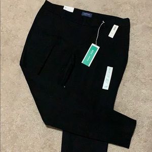 Black pixie slacks from Old Navy